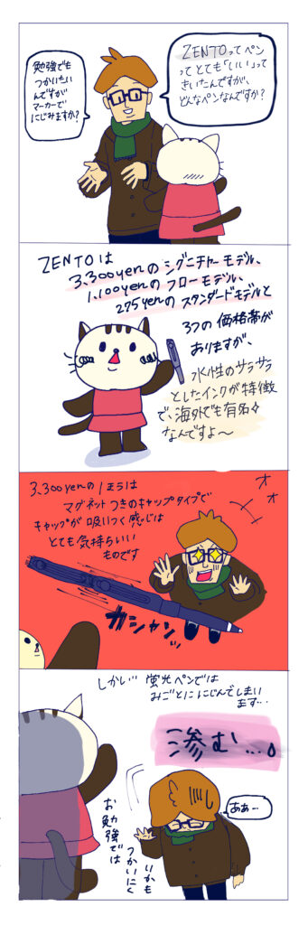 三菱 ゼント ZENTOシグネチャーモデルの説明イラスト